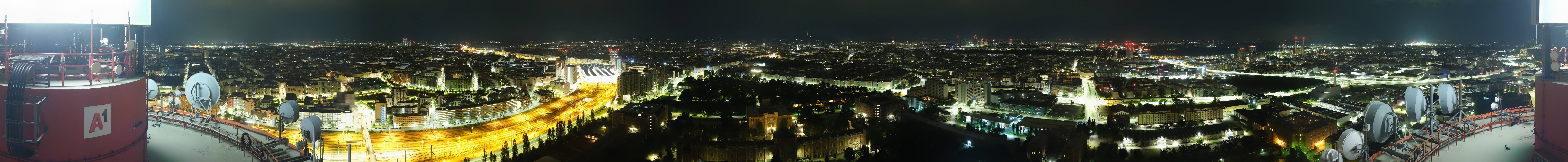 Archiv Foto Webcam Wien - Stadtpanorama