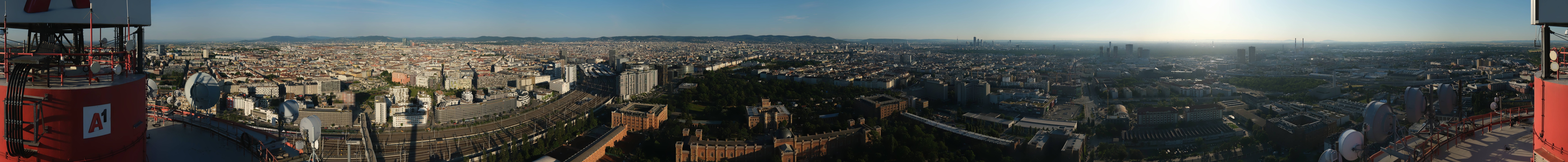 Archived image Webcam Vienna - View of the city