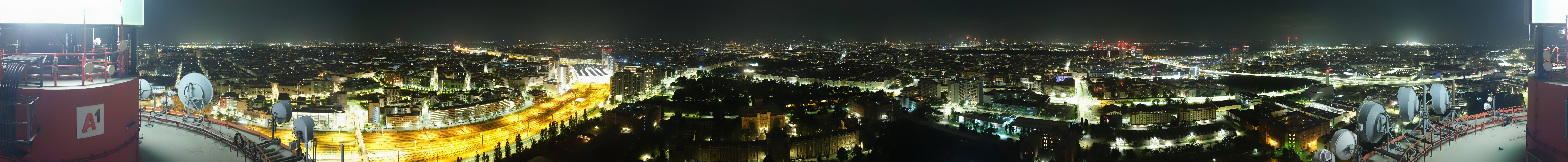Archiv Foto Webcam Wien - Stadtpanorama