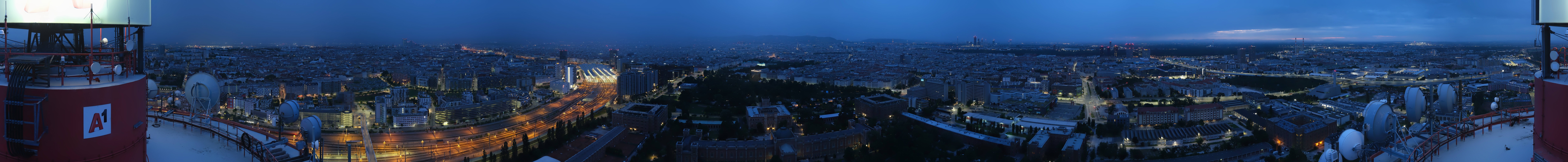 Archived image Webcam Vienna - View of the city