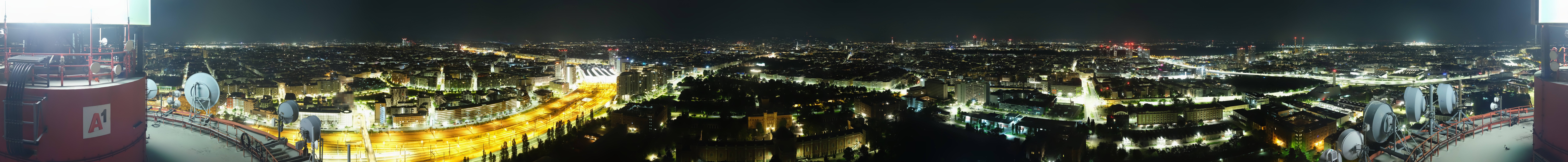 Archiv Foto Webcam Wien - Stadtpanorama