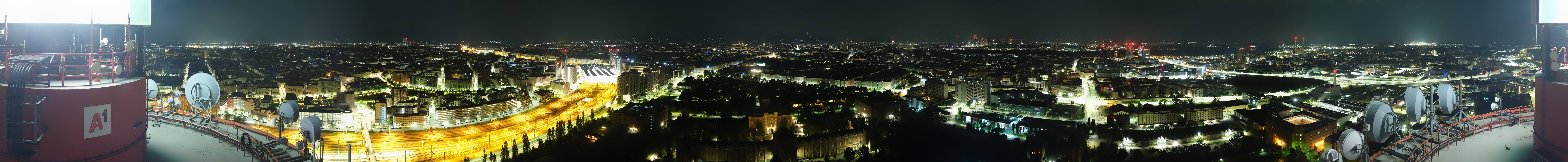 Archiv Foto Webcam Wien - Stadtpanorama