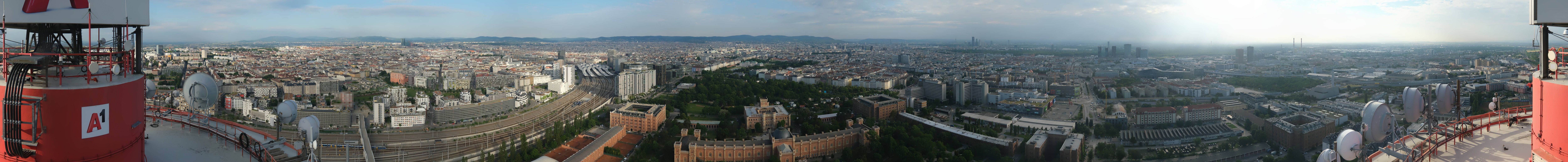Archived image Webcam Vienna - View of the city