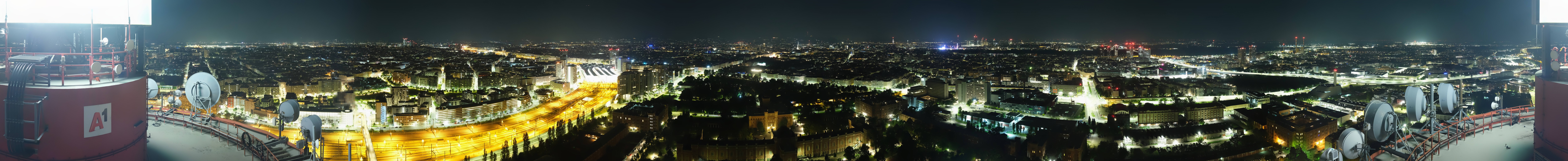 Archiv Foto Webcam Wien - Stadtpanorama