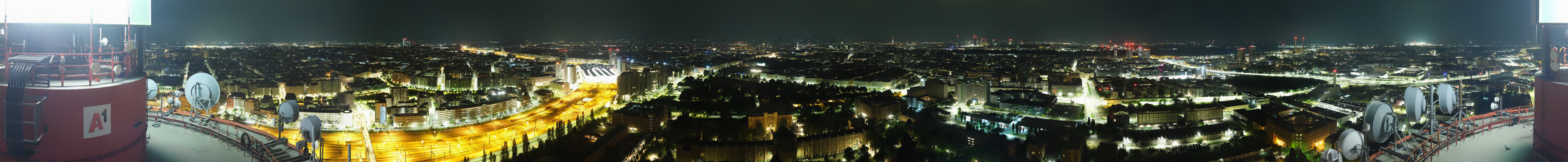 Archiv Foto Webcam Wien - Stadtpanorama