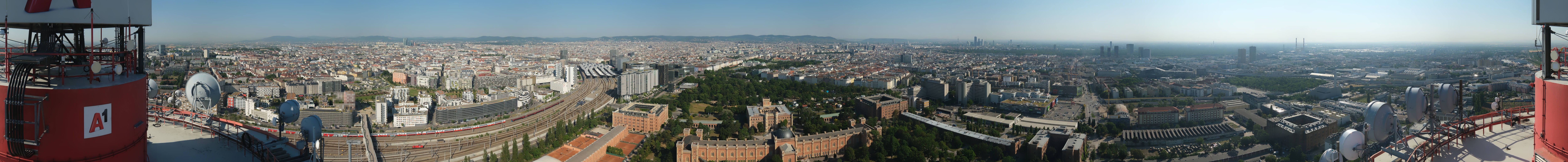 Archived image Webcam Vienna - View of the city
