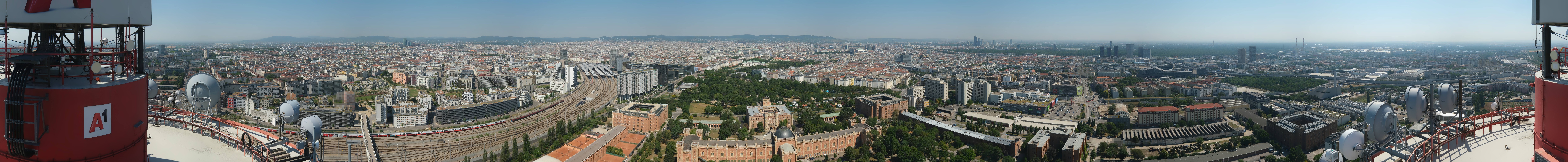 Archived image Webcam Vienna - View of the city