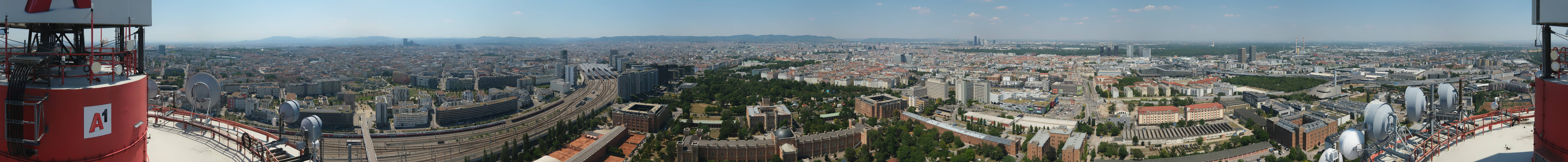 Archived image Webcam Vienna - View of the city