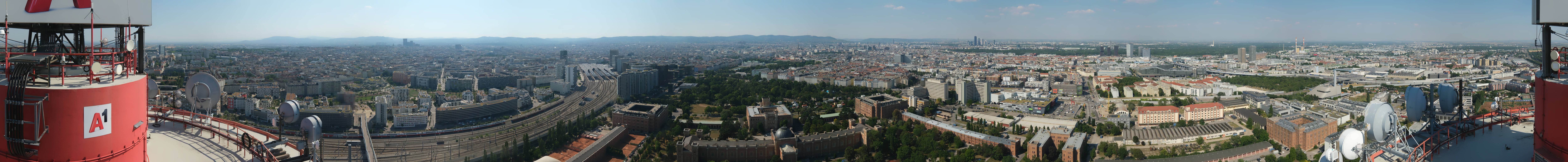 Archived image Webcam Vienna - View of the city