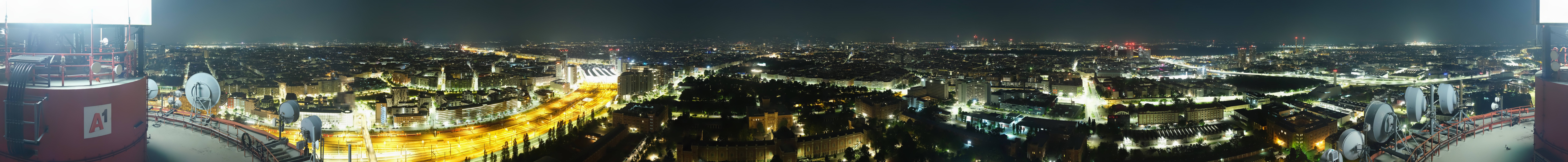 Archiv Foto Webcam Wien - Stadtpanorama
