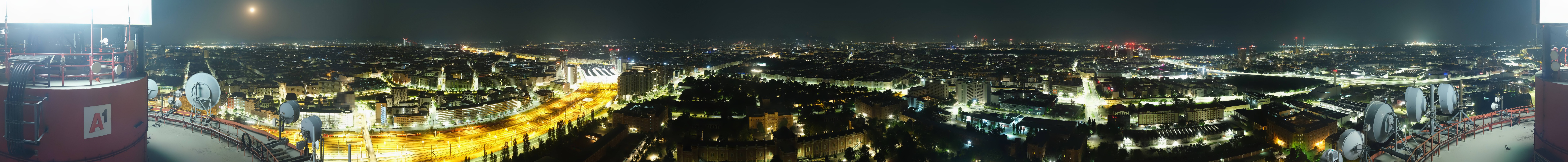 Archiv Foto Webcam Wien - Stadtpanorama