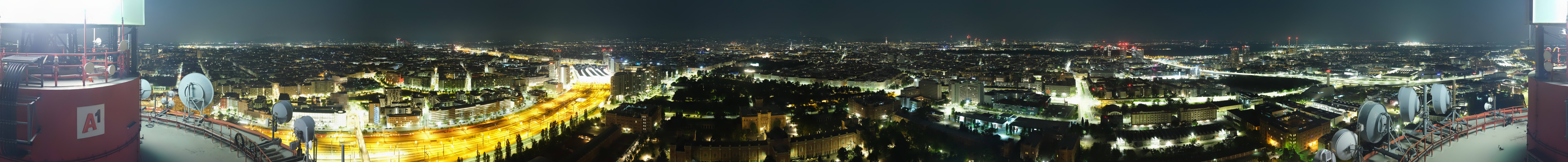 Archiv Foto Webcam Wien - Stadtpanorama