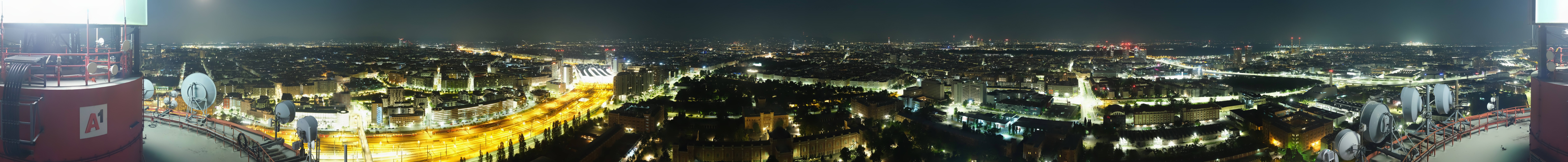 Archiv Foto Webcam Wien - Stadtpanorama