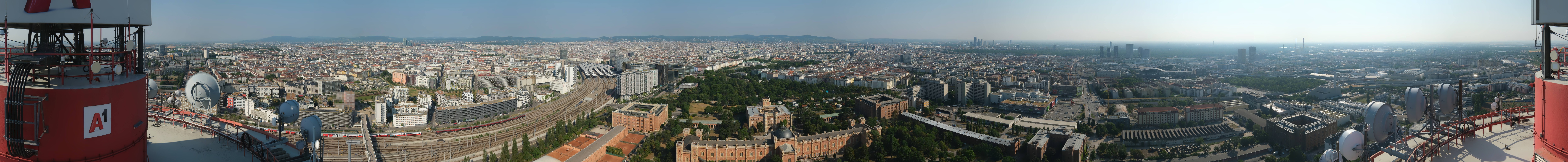 Archived image Webcam Vienna - View of the city