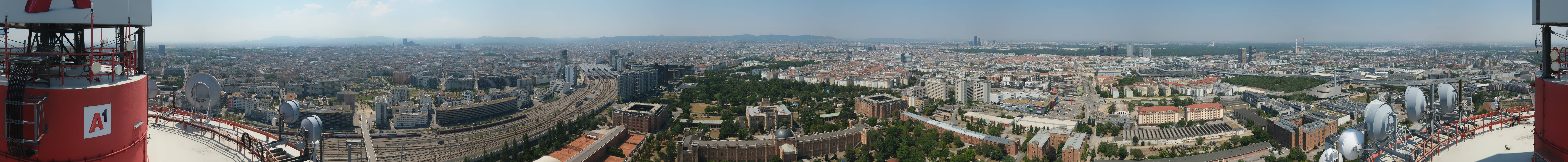 Archived image Webcam Vienna - View of the city