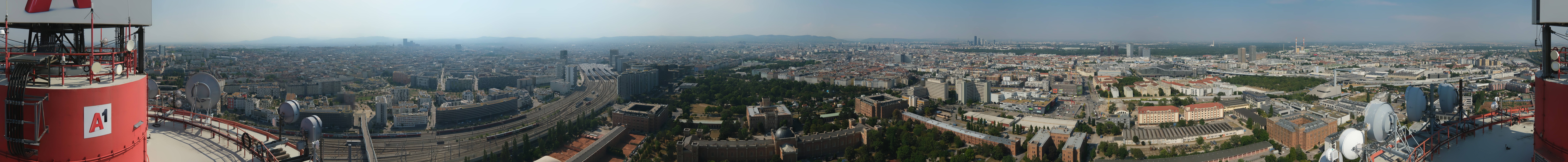 Archived image Webcam Vienna - View of the city