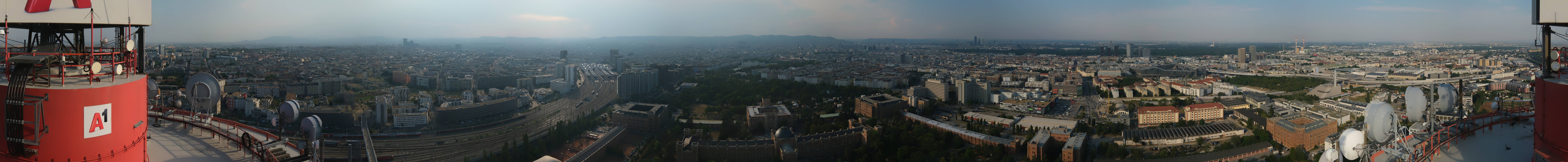 Archived image Webcam Vienna - View of the city
