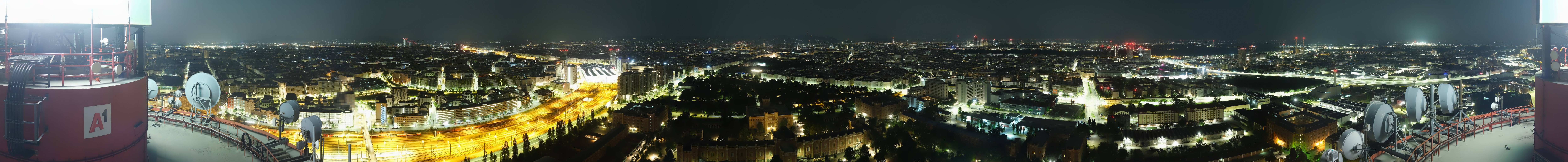 Archiv Foto Webcam Wien - Stadtpanorama