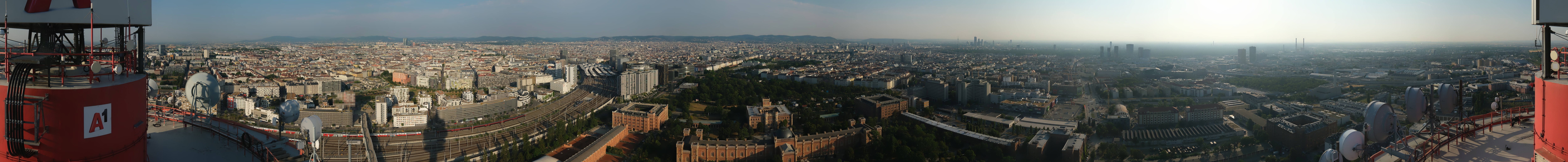 Archived image Webcam Vienna - View of the city