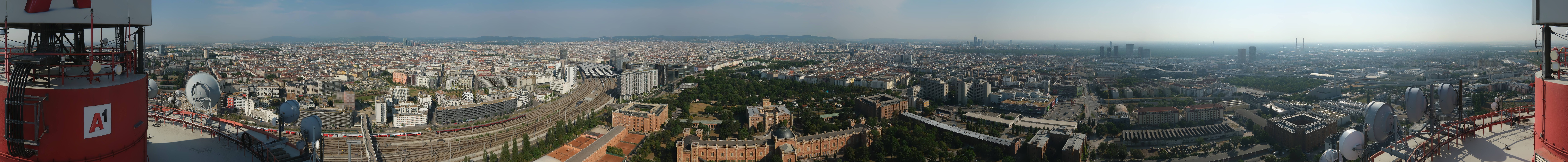 Archived image Webcam Vienna - View of the city