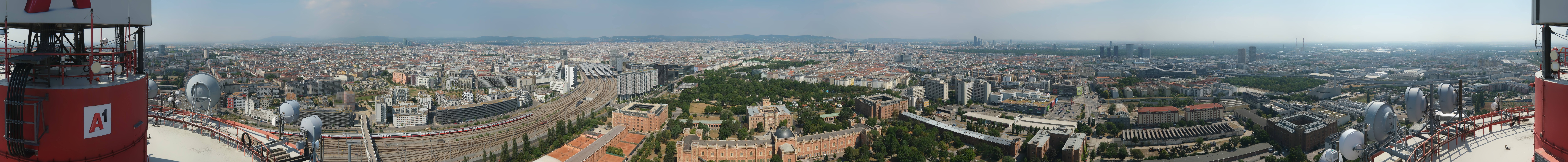 Archived image Webcam Vienna - View of the city
