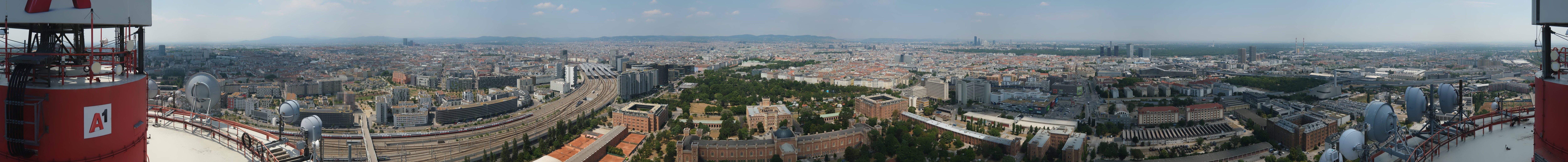 Archived image Webcam Vienna - View of the city