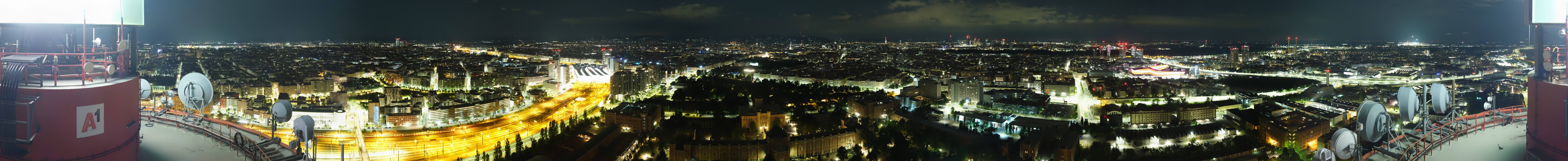 Archiv Foto Webcam Wien - Stadtpanorama