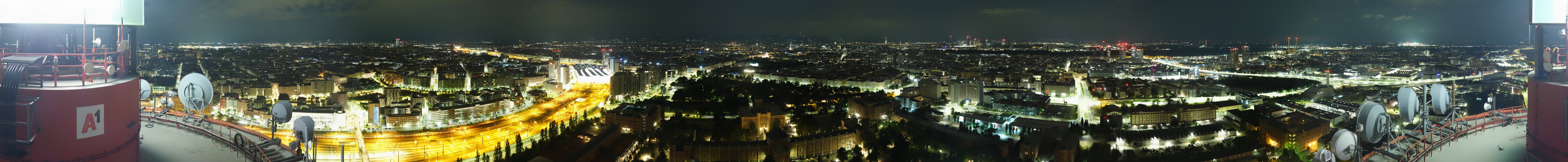 Archiv Foto Webcam Wien - Stadtpanorama