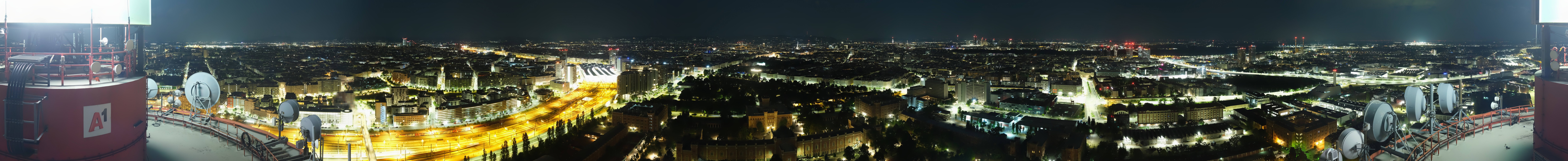 Archived image Webcam Vienna - View of the city