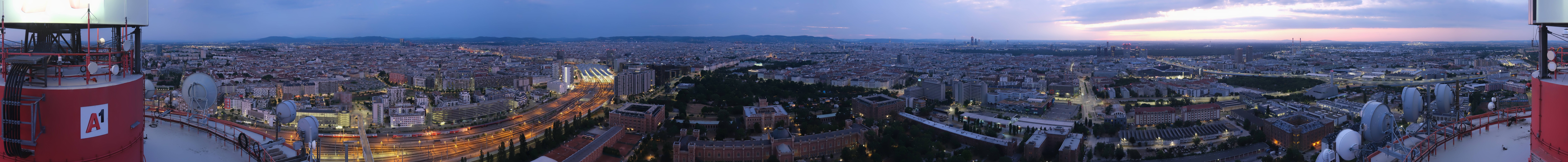 Archived image Webcam Vienna - View of the city