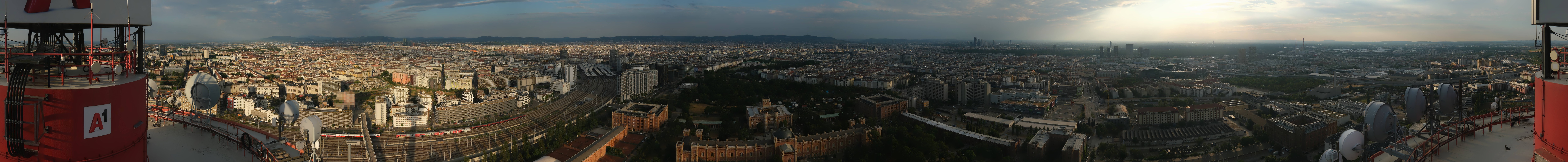 Archived image Webcam Vienna - View of the city