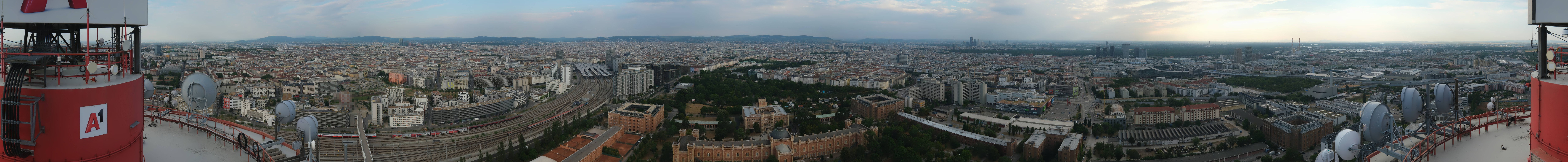Archived image Webcam Vienna - View of the city