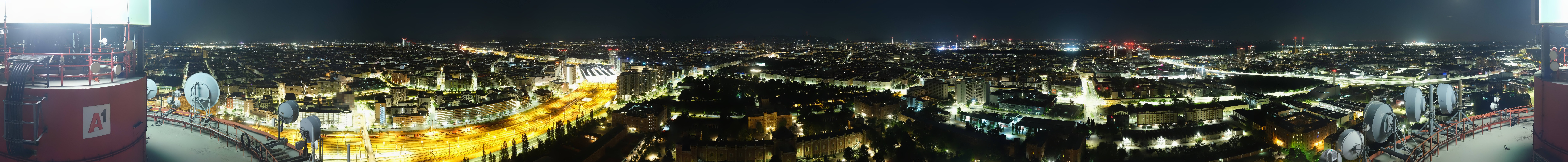 Archiv Foto Webcam Wien - Stadtpanorama