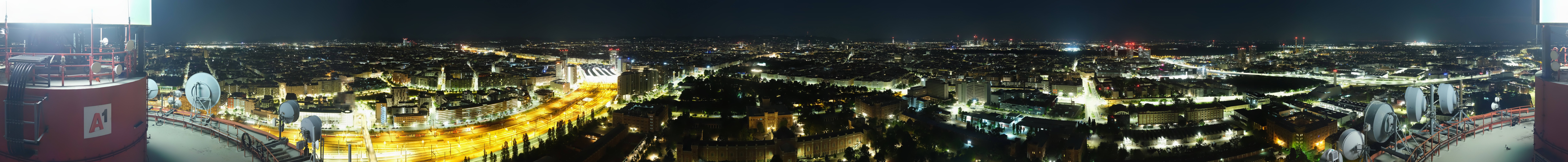 Archiv Foto Webcam Wien - Stadtpanorama