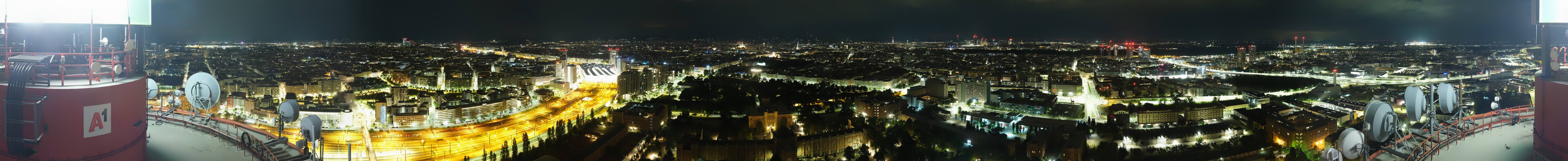 Archiv Foto Webcam Wien - Stadtpanorama