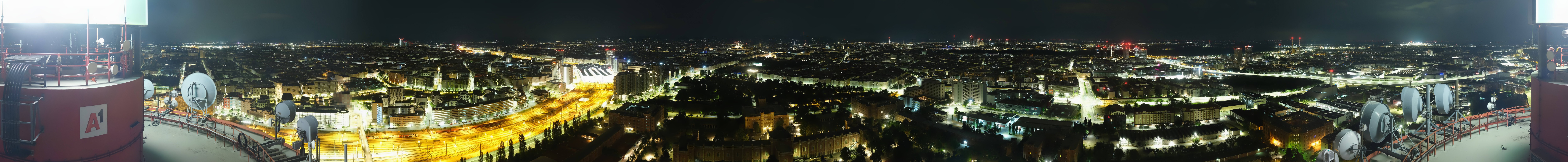 Archiv Foto Webcam Wien - Stadtpanorama