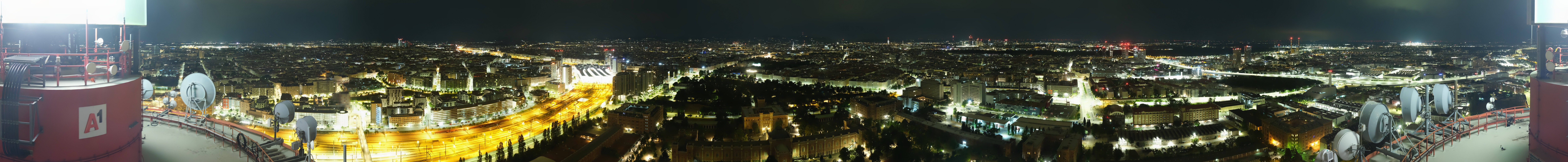 Archived image Webcam Vienna - View of the city