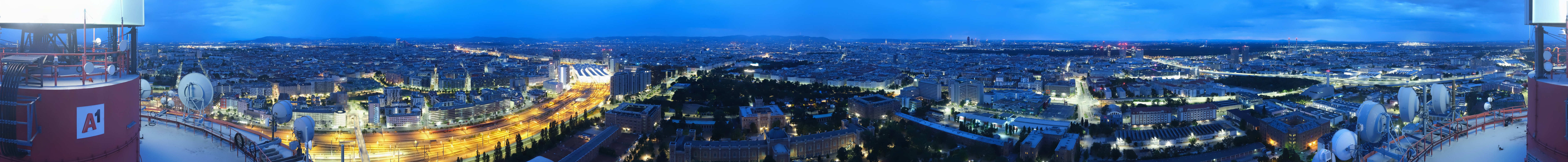 Archived image Webcam Vienna - View of the city
