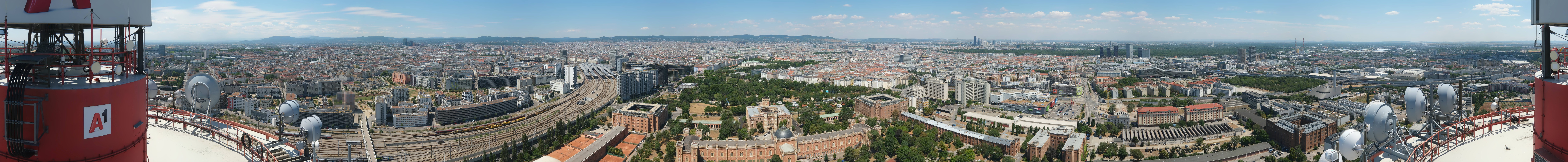 Archived image Webcam Vienna - View of the city