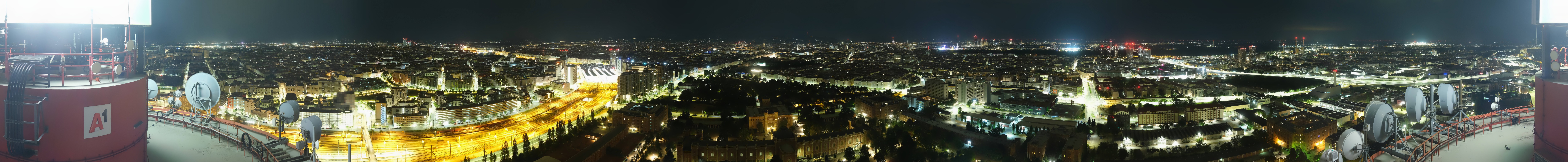 Archiv Foto Webcam Wien - Stadtpanorama