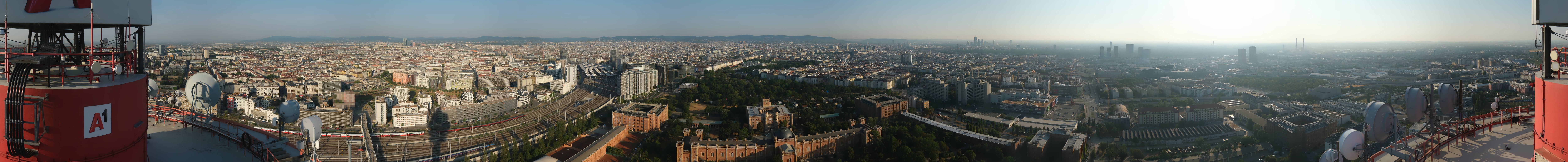 Archived image Webcam Vienna - View of the city