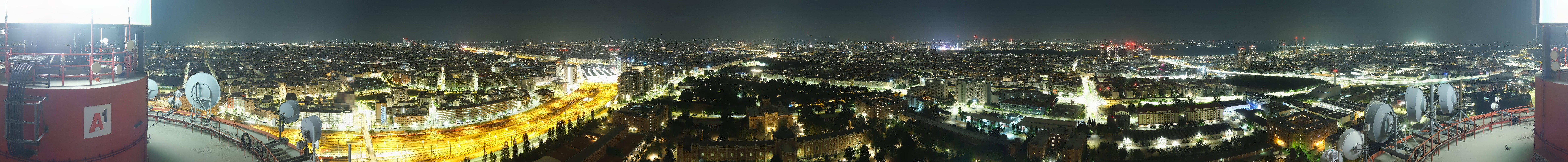 Archiv Foto Webcam Wien - Stadtpanorama