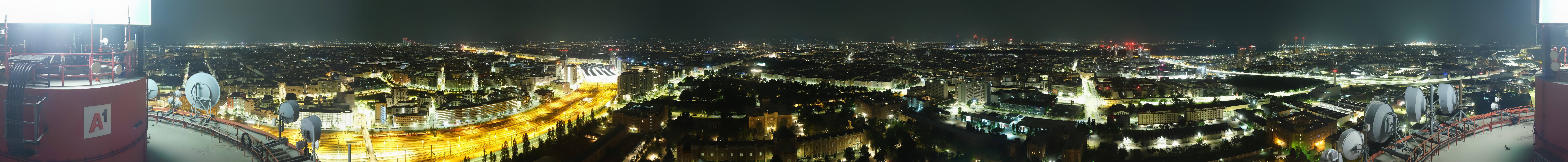 Archiv Foto Webcam Wien - Stadtpanorama
