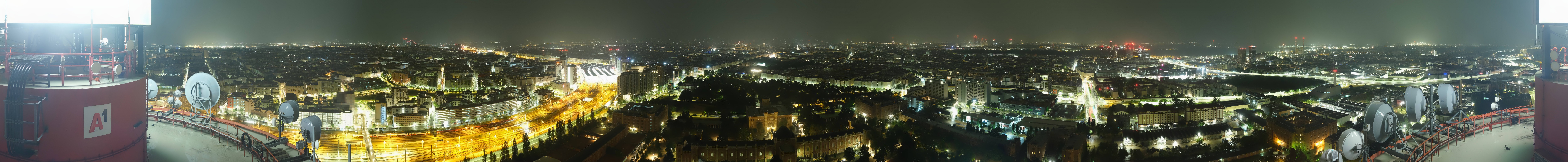 Archiv Foto Webcam Wien - Stadtpanorama