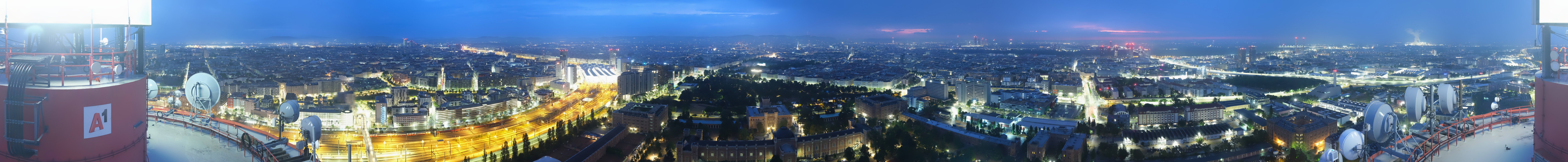 Archived image Webcam Vienna - View of the city