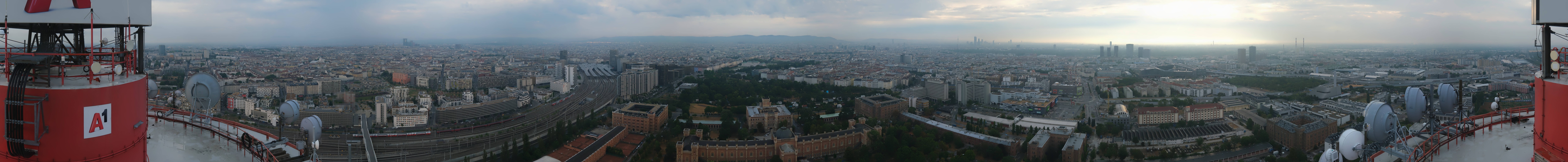 Archived image Webcam Vienna - View of the city