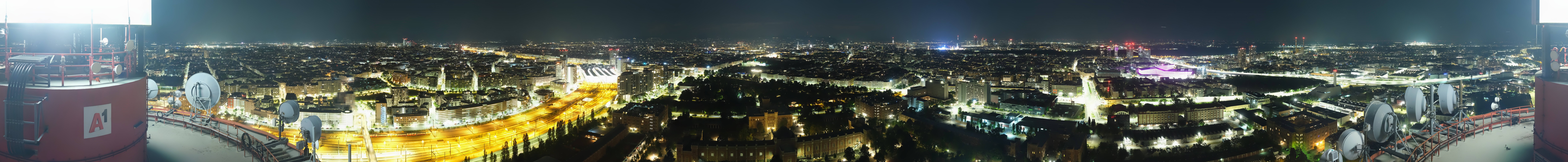 Archiv Foto Webcam Wien - Stadtpanorama