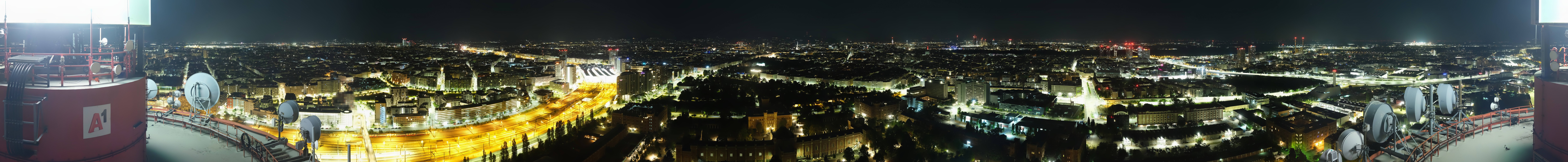 Archiv Foto Webcam Wien - Stadtpanorama