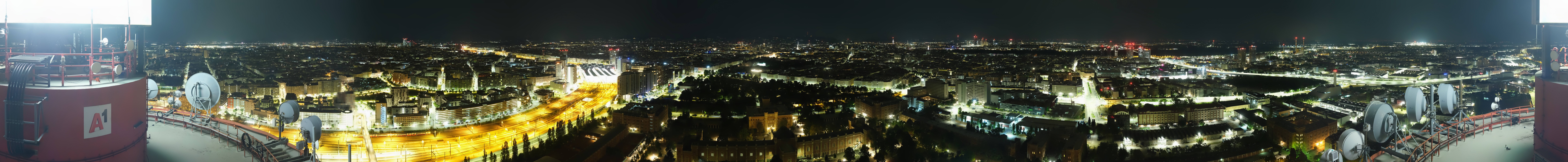 Archiv Foto Webcam Wien - Stadtpanorama