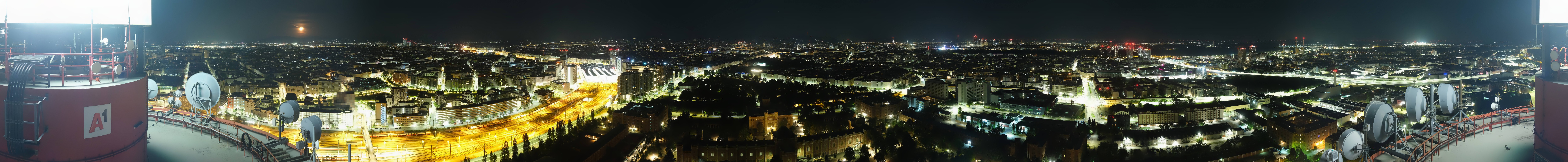 Archiv Foto Webcam Wien - Stadtpanorama